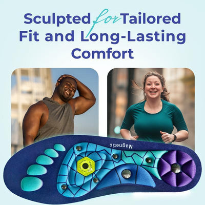 Magnetic Shock Absorption Insoles